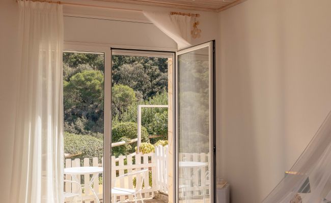 Chambre double de luxe avec terrasse